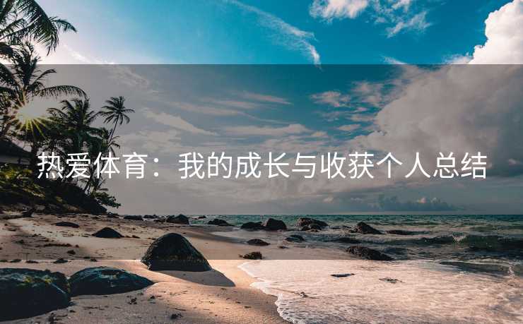 热爱体育：我的成长与收获个人总结
